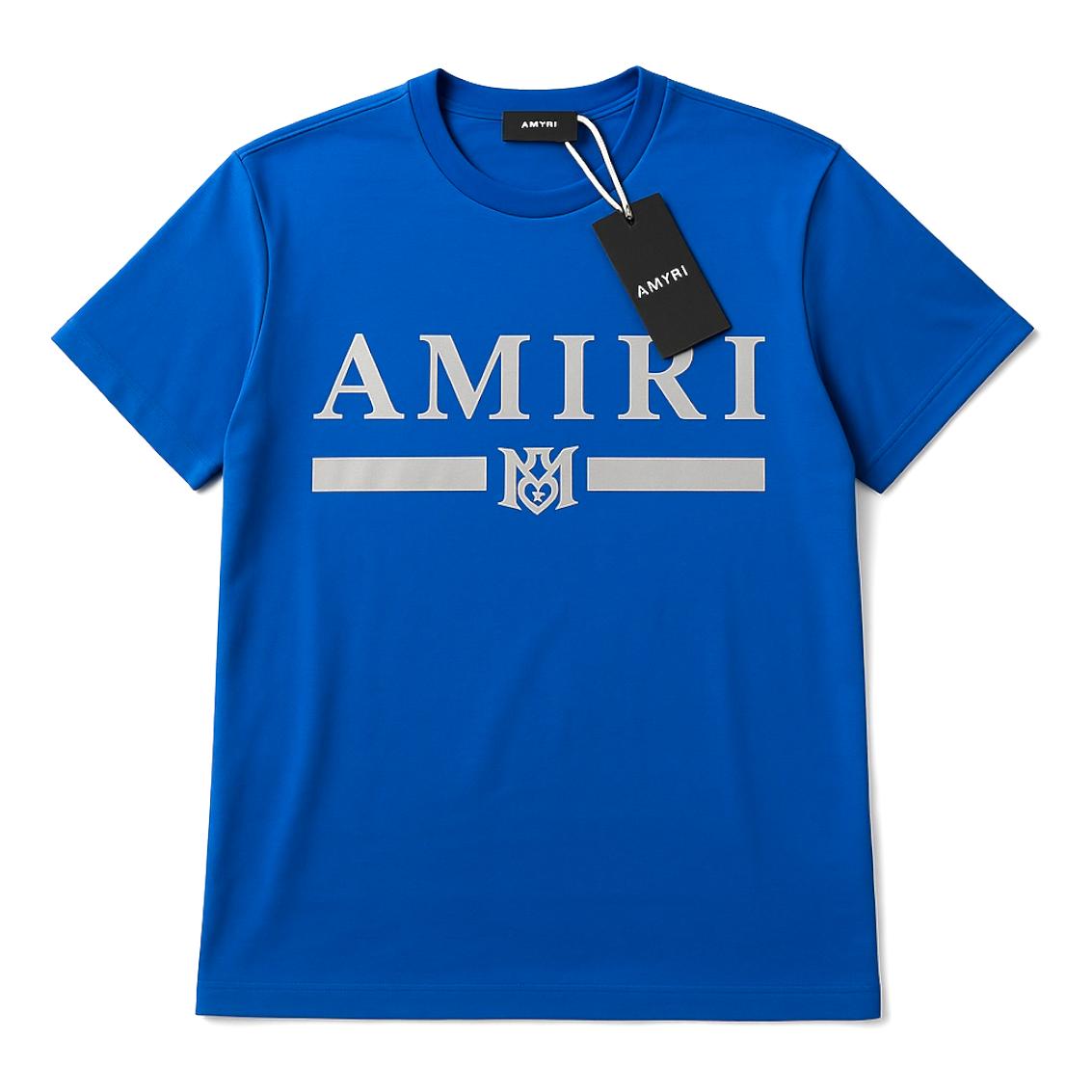 AMIRI T-shirt and Short set blue