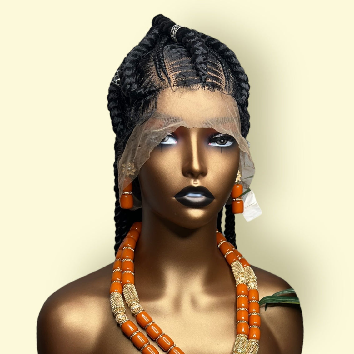 Long Braided Wig