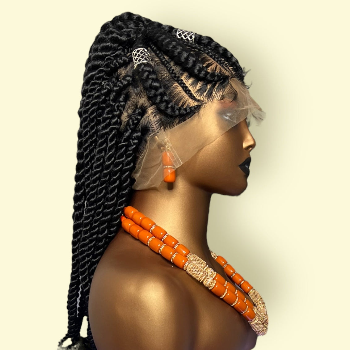 Long Braided Wig