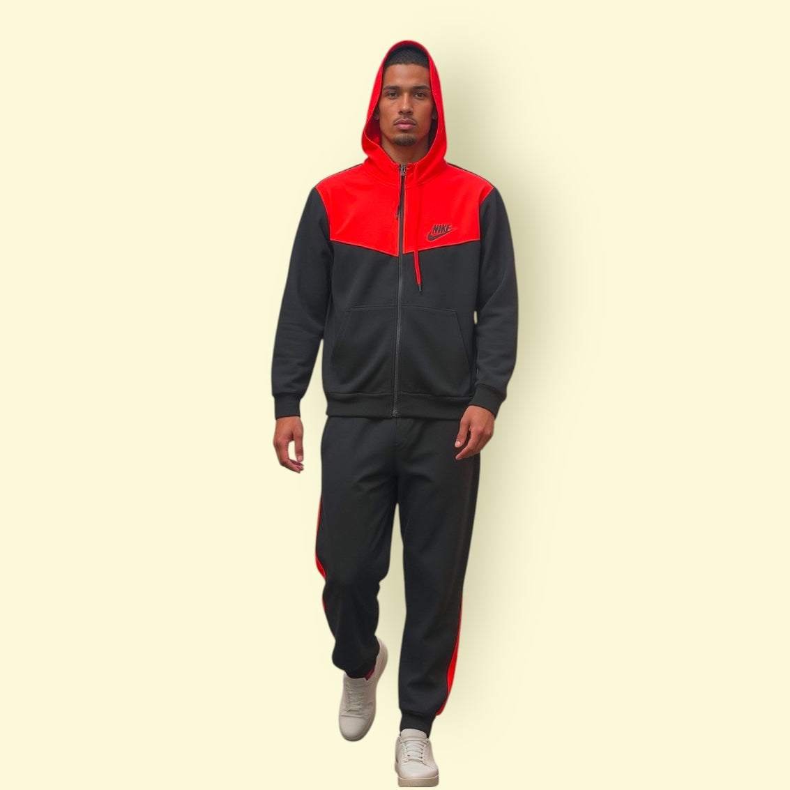 Nike Tracksuit Black & Orange Unisex