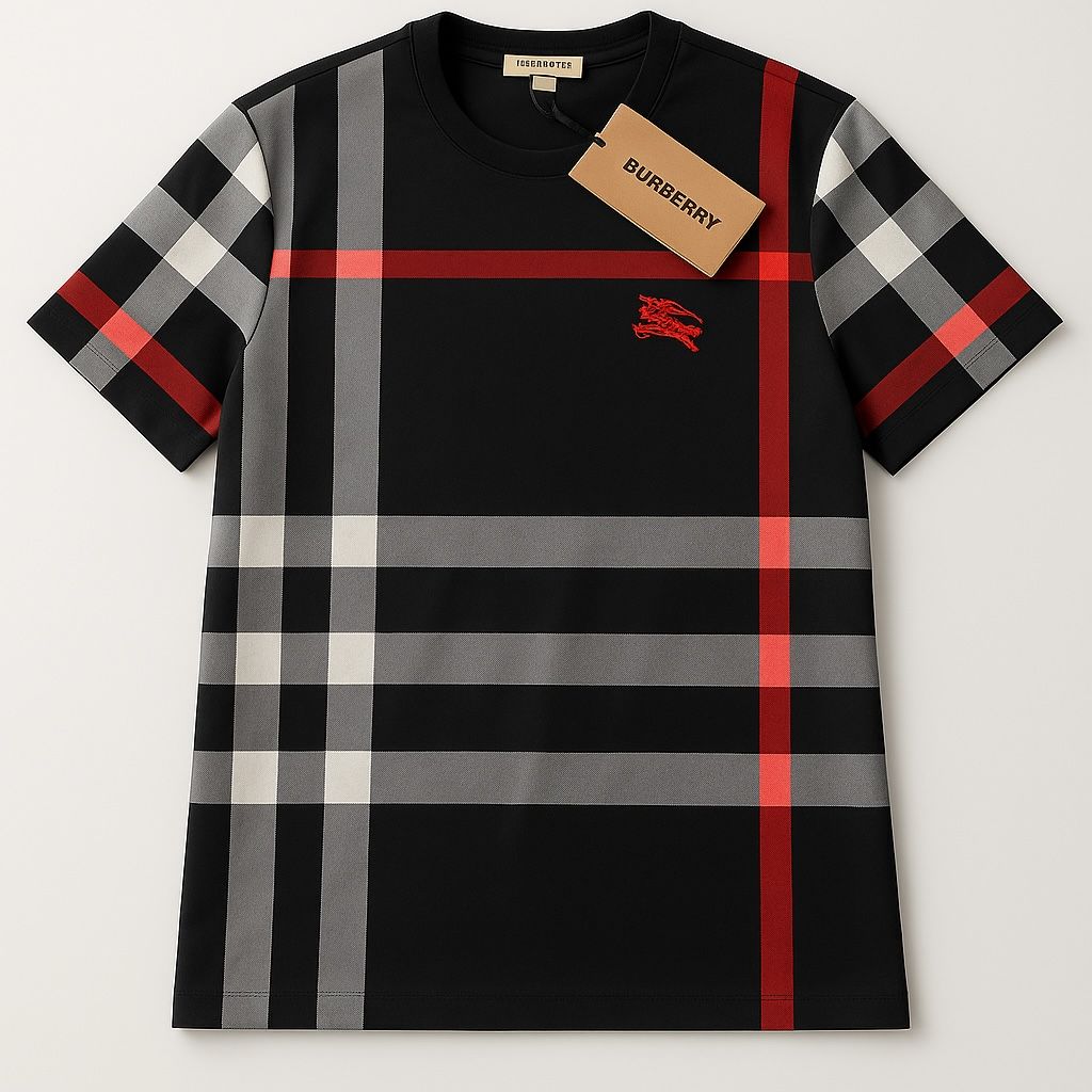 Burberry T-shirt and Short set men black