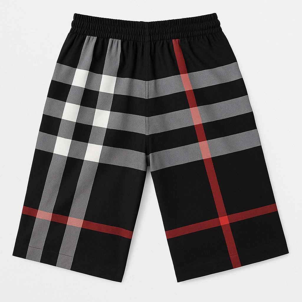 Burberry T-shirt and Short set men black