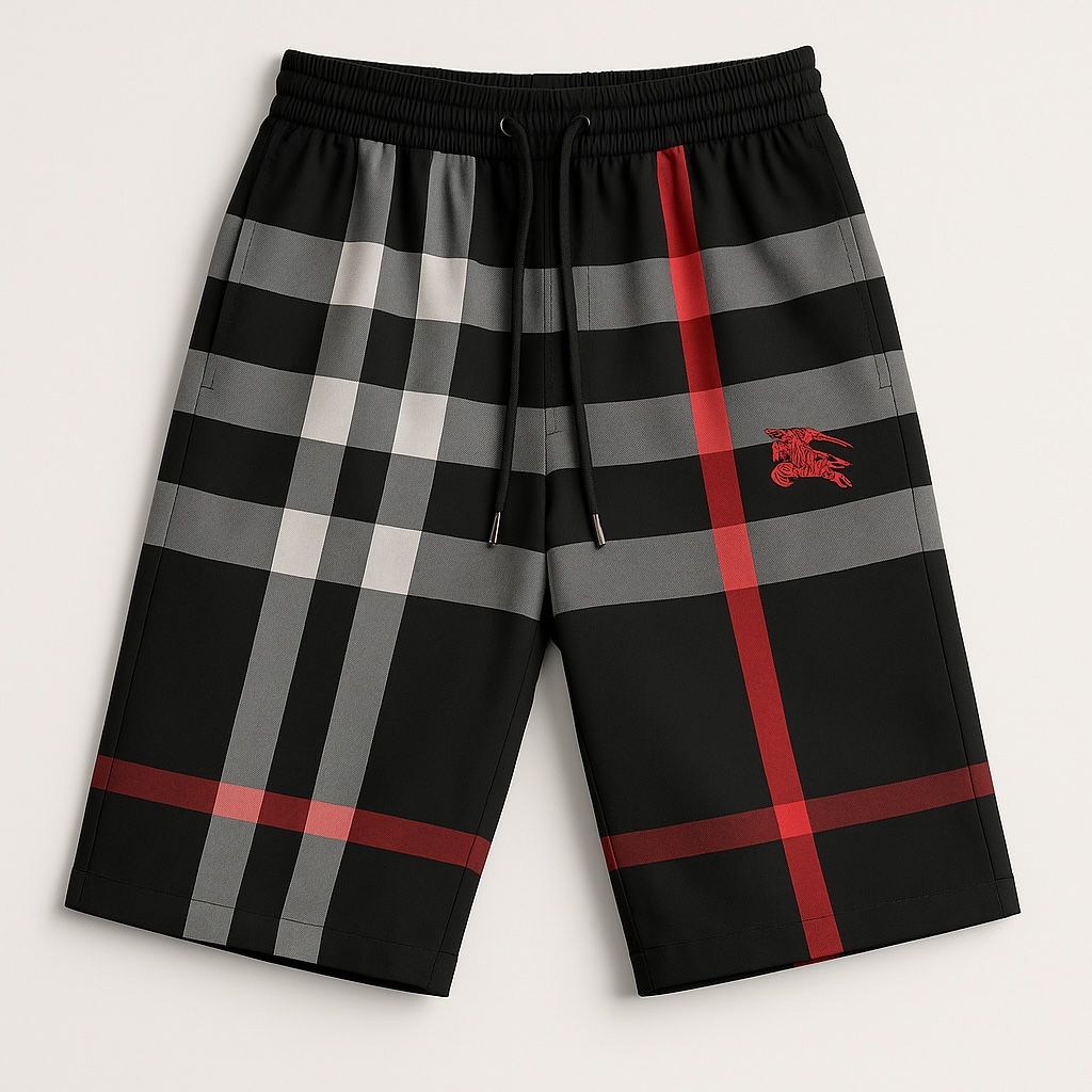 Burberry T-shirt and Short set men black