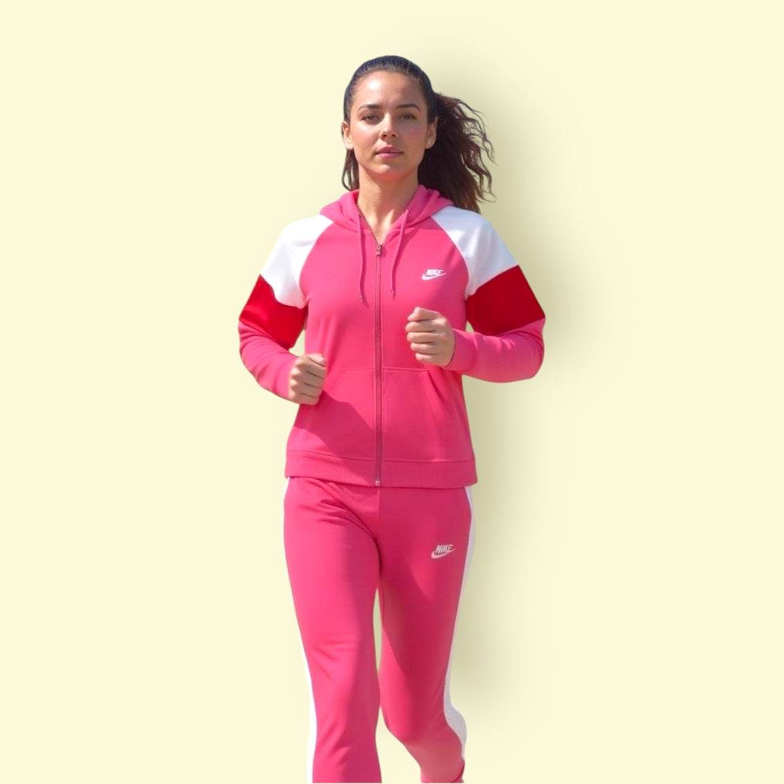 Nike Tracksuit Pink & white Unisex