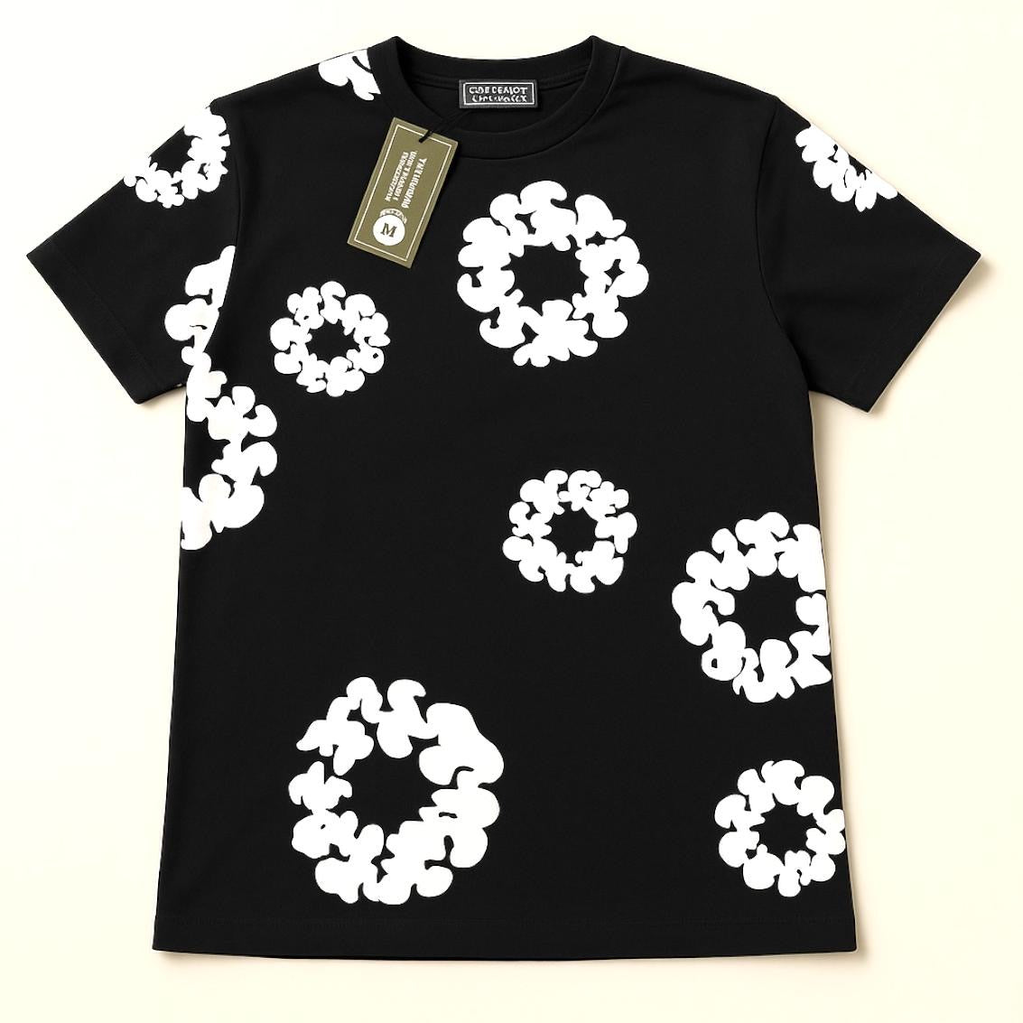 Denim tears T-Short and short set black