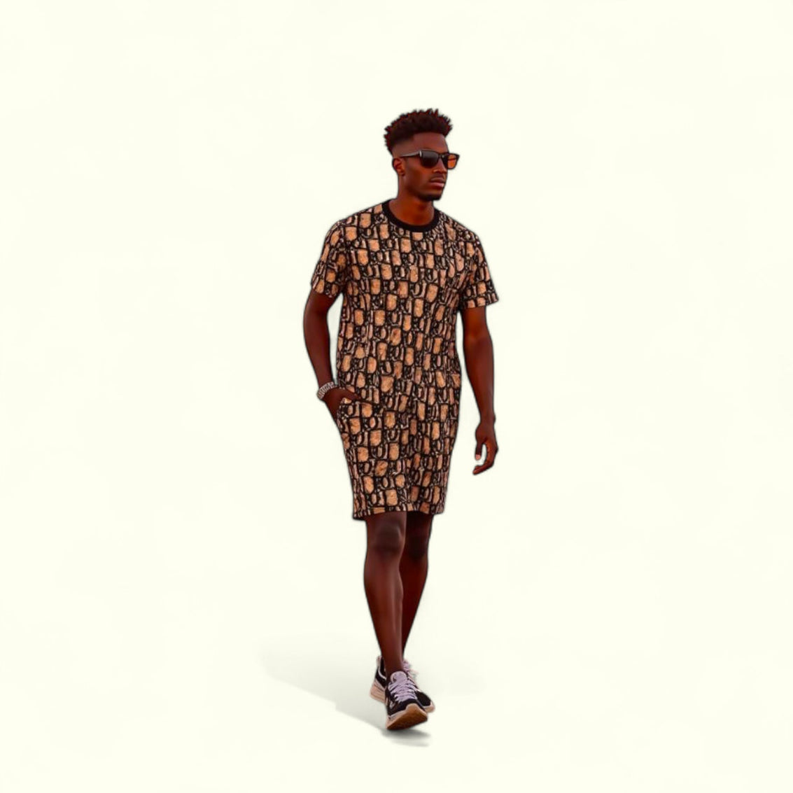 Dior T-Shirt and Short summer set men