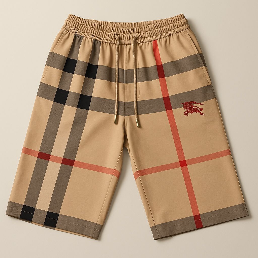 Burberry T-shirt and Short set men beige