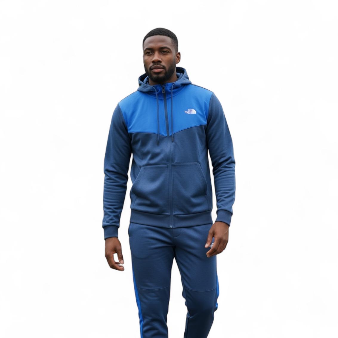The North Face Tracksuit blue