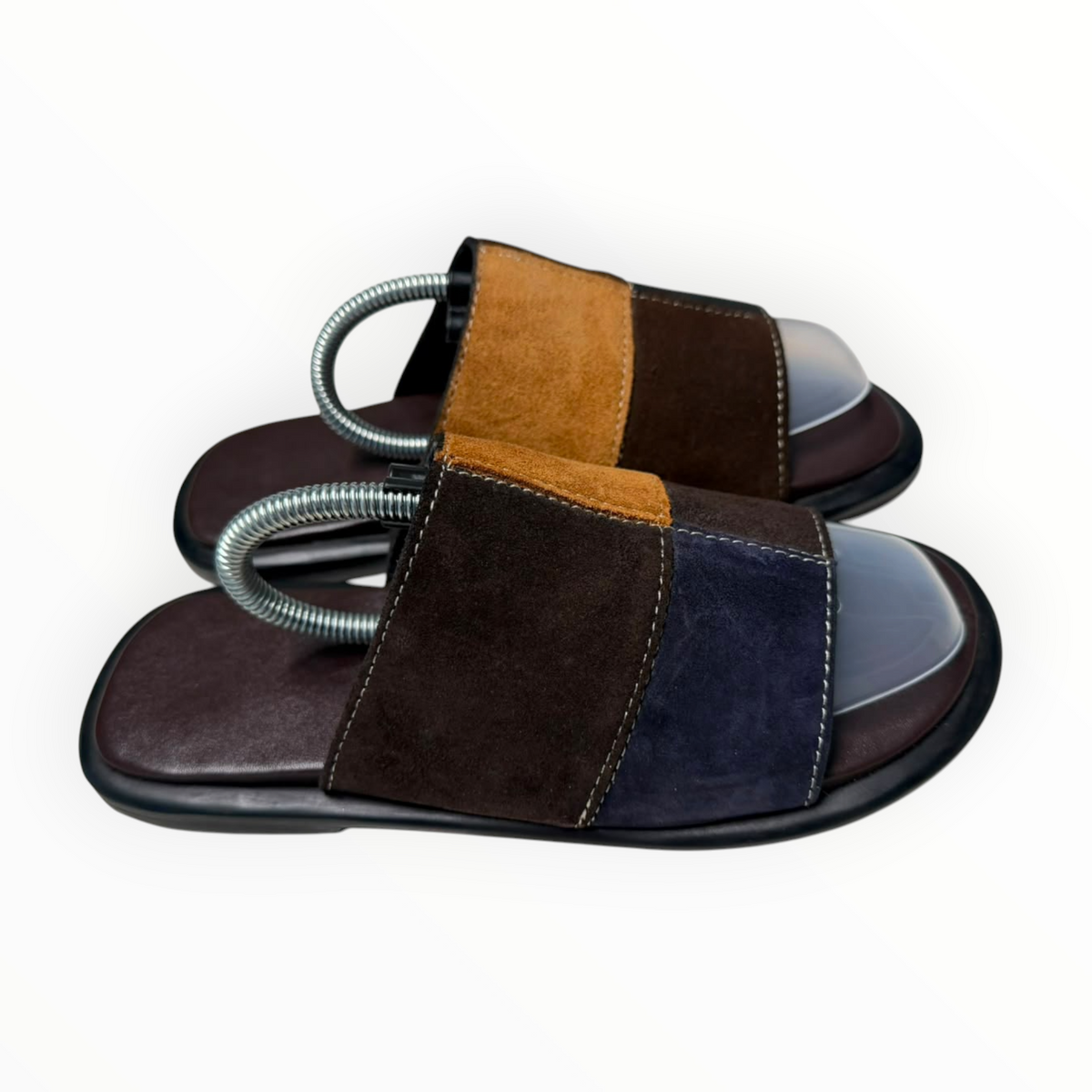 Romzy Mosaic velvet Sandals