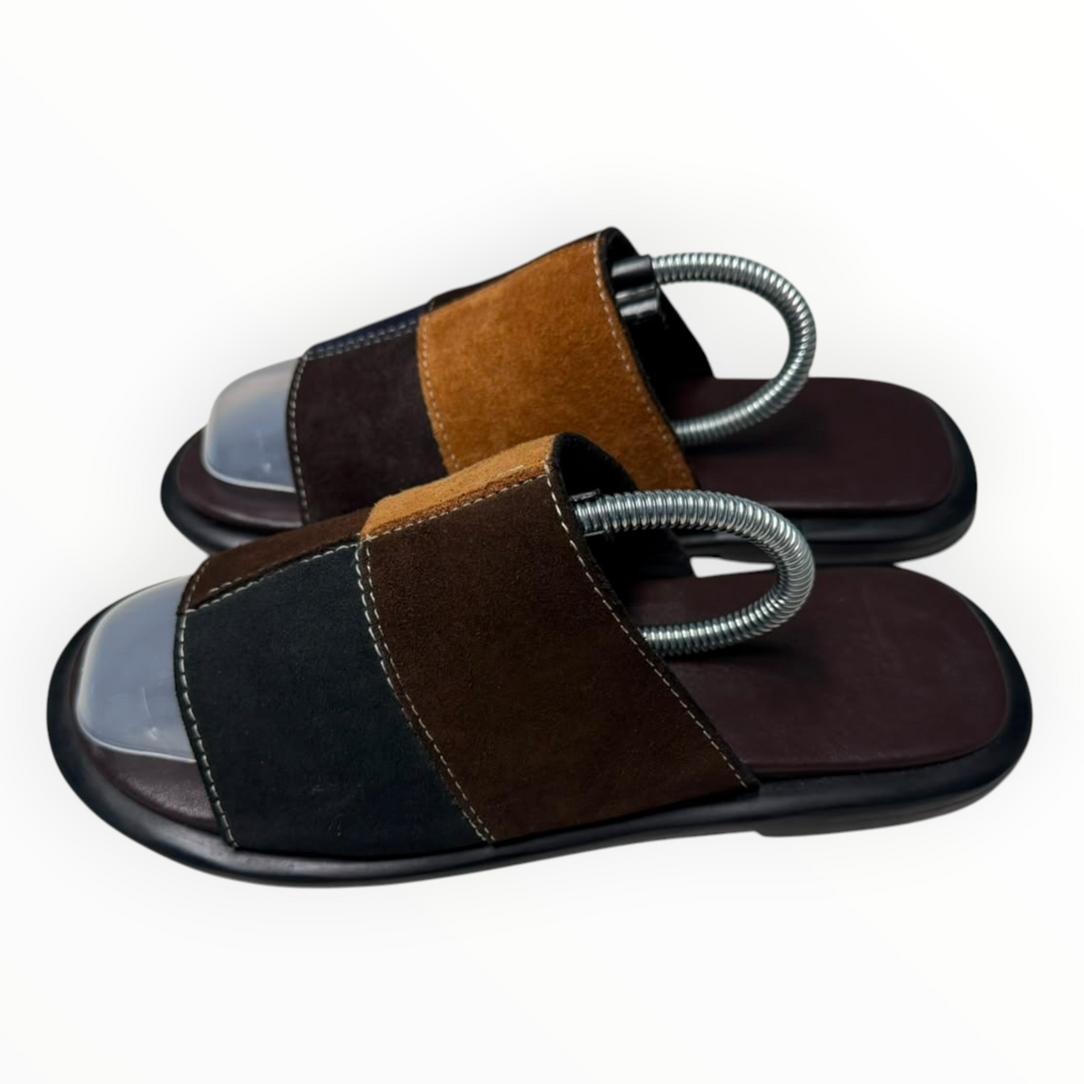 Romzy Mosaic velvet Sandals