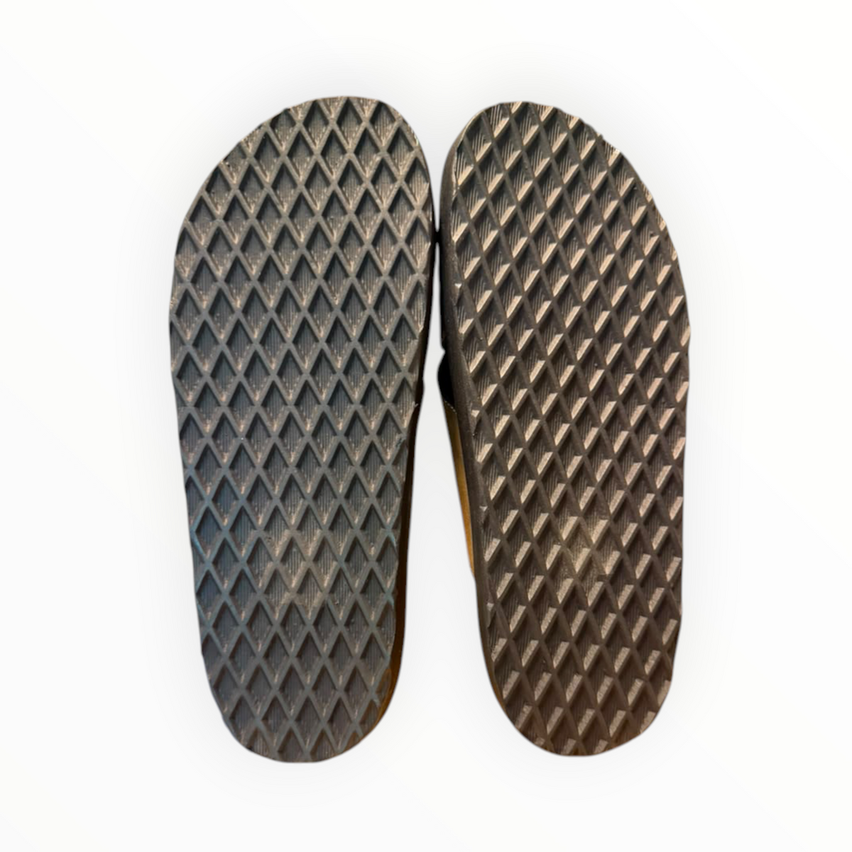 Romzy velvet Brown Cross-strap Sandals