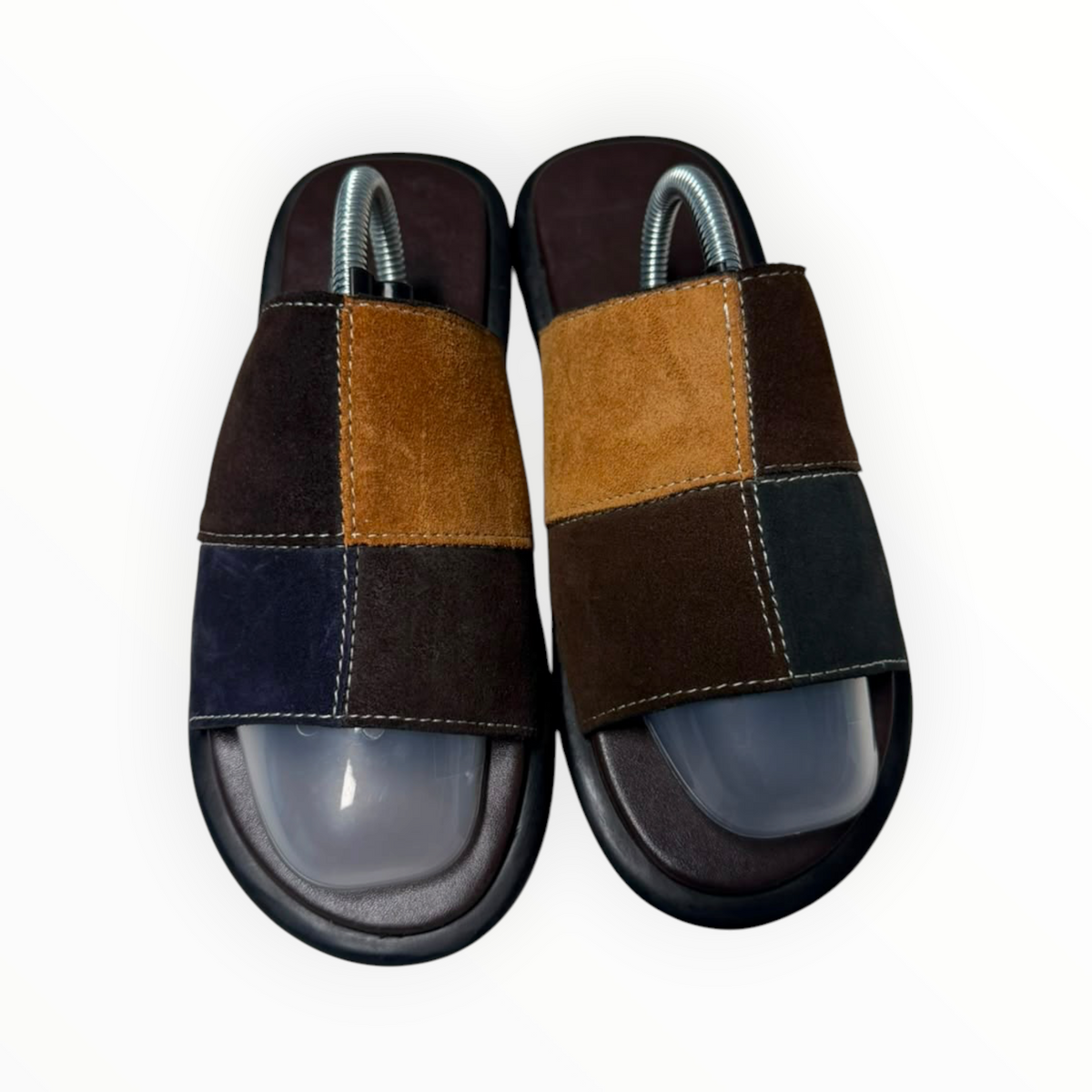 Romzy Mosaic velvet Sandals