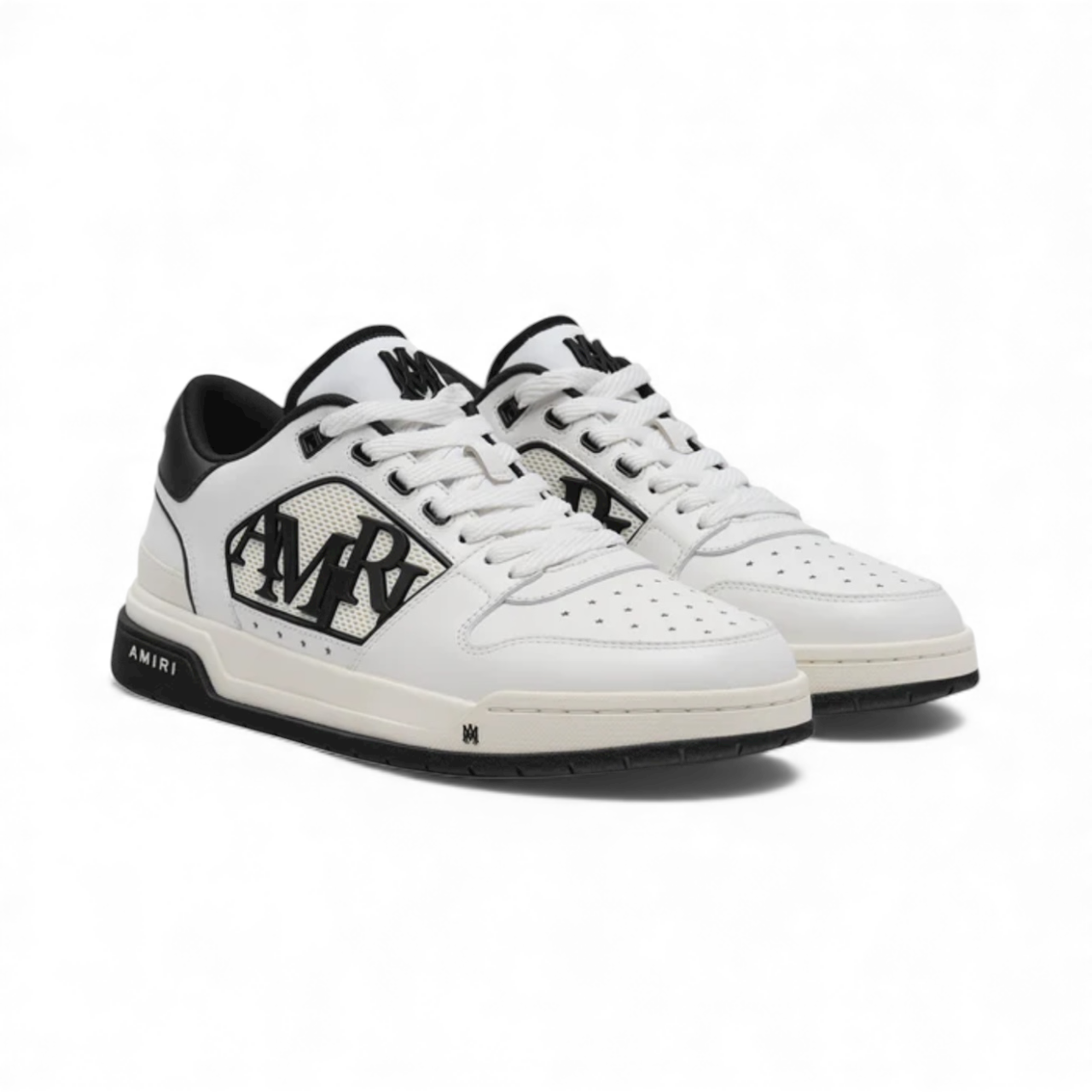 AMIRI Classic Low white black