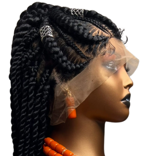 Long Braided Wig