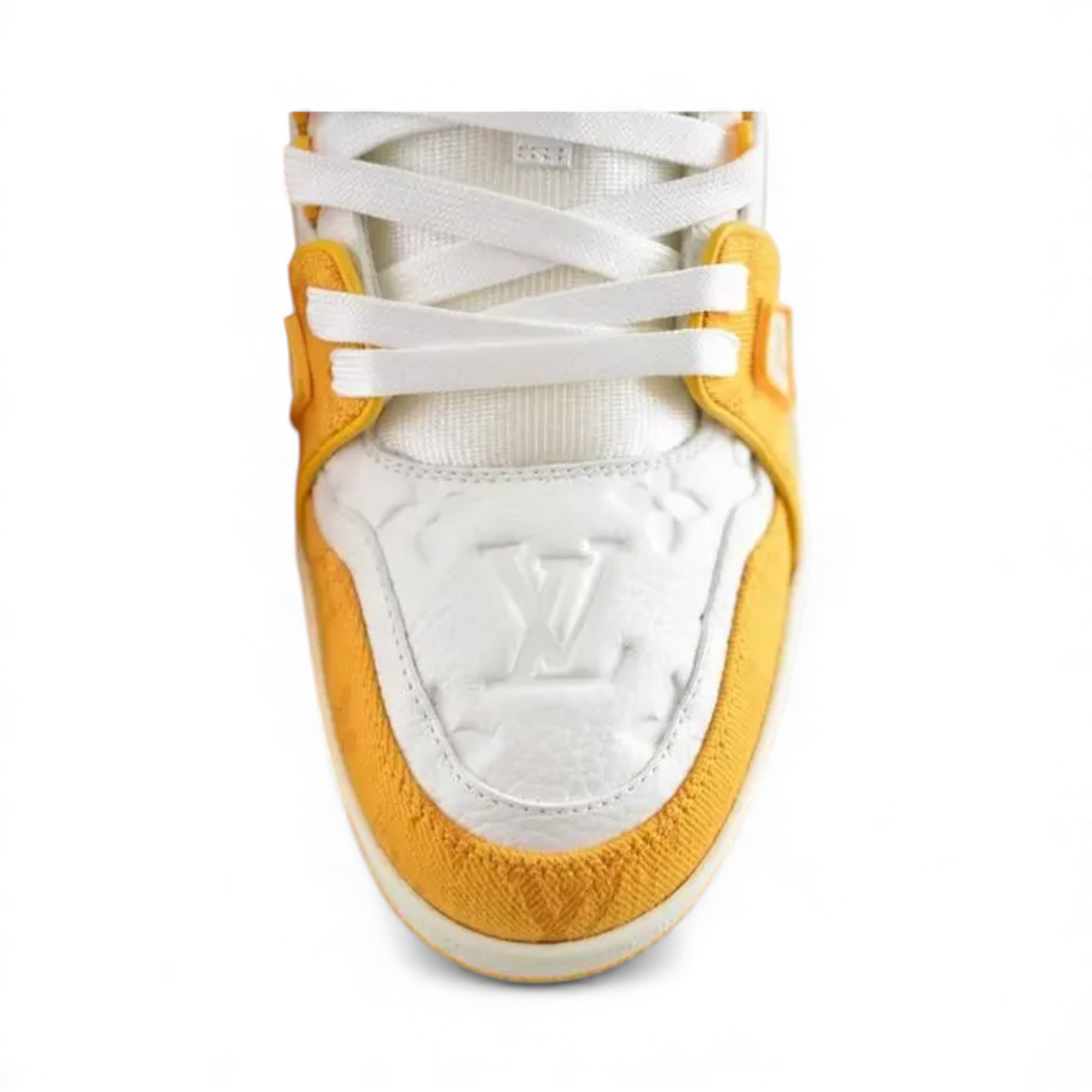 LV Trainer Low Yellow Monogram Denim