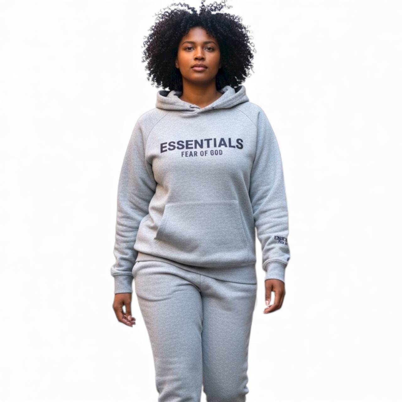 Fear of God Essentials Tracksuit Set Hoodie Sweatpants unisex