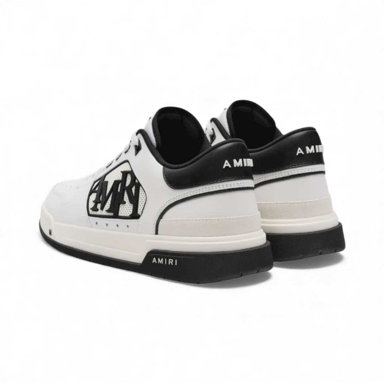 AMIRI Classic Low white black